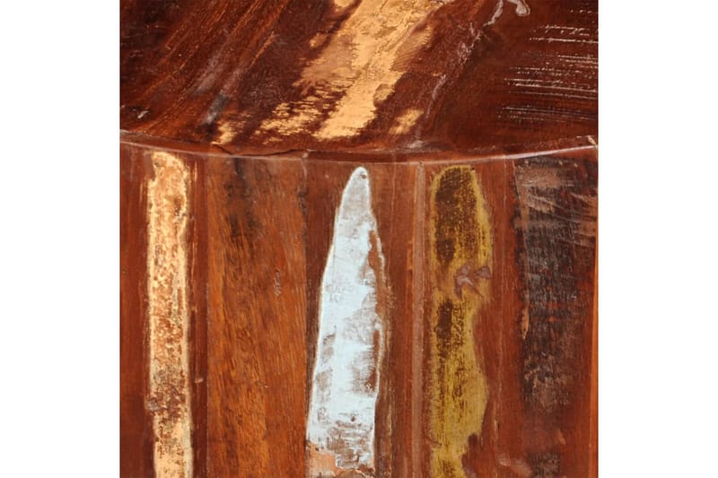Soffbord massivt återvunnet trä rund - Brun - Soffbord - Bord