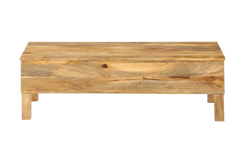 Soffbord massivt mangoträ 110x55x35 cm - Brun - Möbler - Vardagsrum - Soffbord & vardagsrumsbord - Soffbord