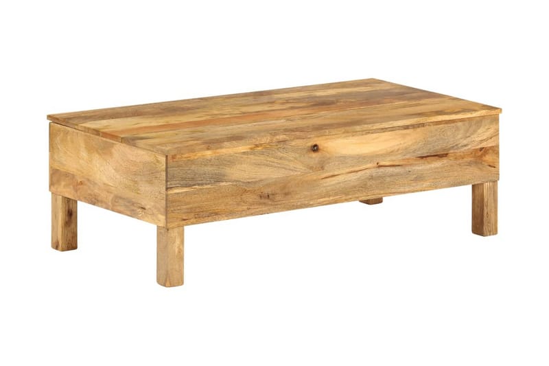 Soffbord massivt mangoträ 110x55x35 cm - Brun - Möbler - Vardagsrum - Soffbord & vardagsrumsbord - Soffbord
