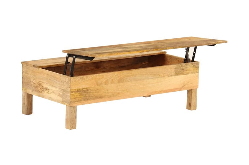 Soffbord massivt mangoträ 110x55x35 cm - Brun - Möbler - Vardagsrum - Soffbord & vardagsrumsbord - Soffbord