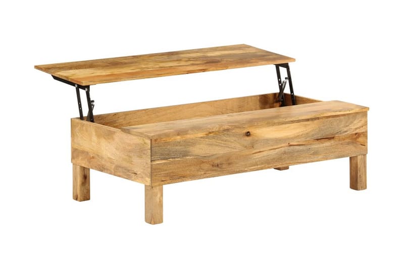 Soffbord massivt mangoträ 110x55x35 cm - Brun - Möbler - Vardagsrum - Soffbord & vardagsrumsbord - Soffbord