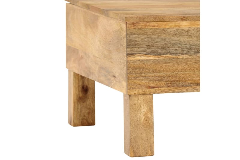 Soffbord massivt mangoträ 110x55x35 cm - Brun - Möbler - Vardagsrum - Soffbord & vardagsrumsbord - Soffbord