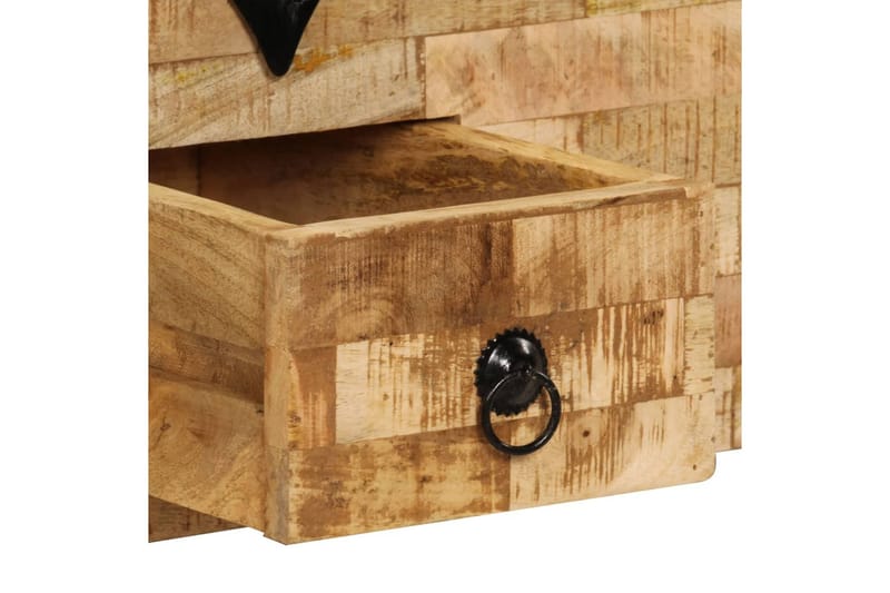 Soffbord massivt mangoträ 80x40x35 cm - Brun - Möbler - Vardagsrum - Soffbord & vardagsrumsbord - Soffbord