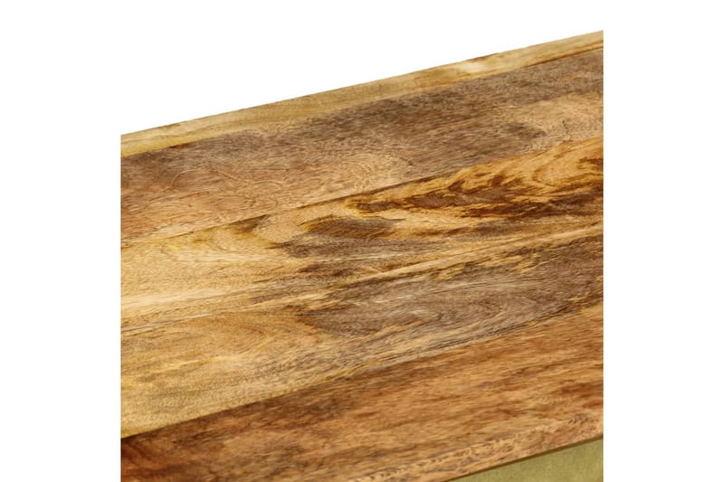Soffbord massivt mangoträ 90x50x40 cm - Guld - Möbler - Vardagsrum - Soffbord & vardagsrumsbord - Soffbord