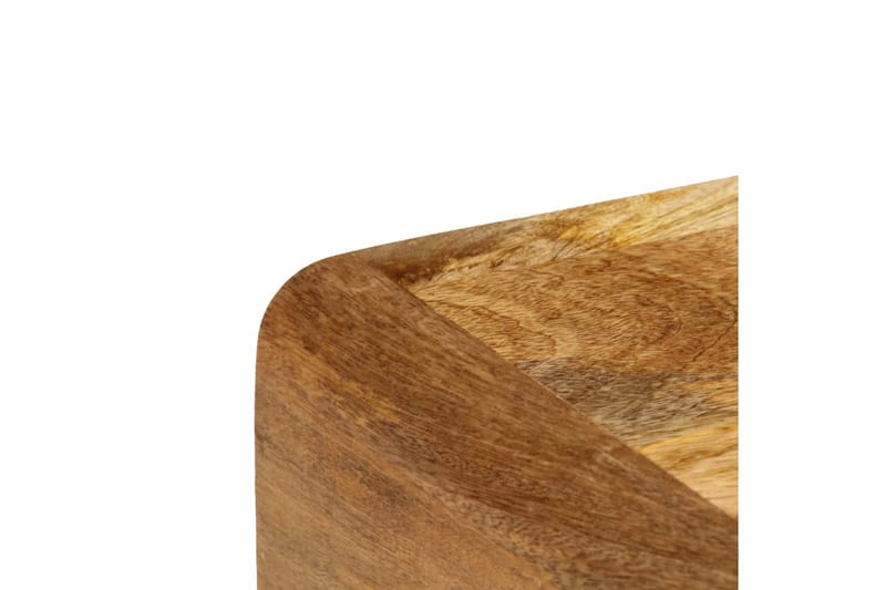 Soffbord massivt mangoträ 90x50x40 cm - Guld - Möbler - Vardagsrum - Soffbord & vardagsrumsbord - Soffbord