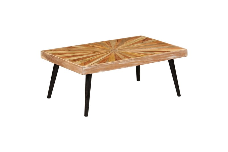 Soffbord massivt mangoträ 90x55x36 cm - Brun - Möbler - Vardagsrum - Soffbord & vardagsrumsbord - Soffbord