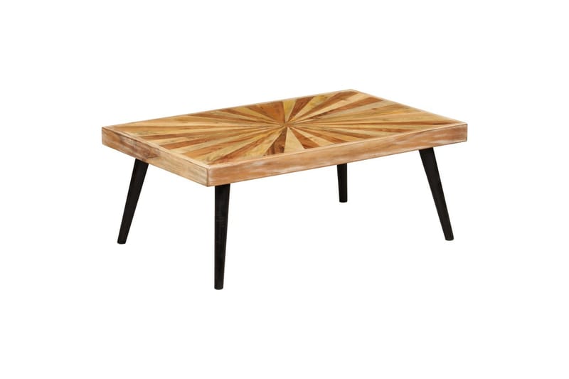 Soffbord massivt mangoträ 90x55x36 cm - Brun - Möbler - Vardagsrum - Soffbord & vardagsrumsbord - Soffbord
