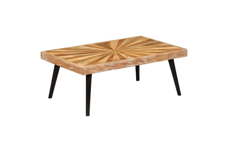 Soffbord massivt mangoträ 90x55x36 cm - Brun - Möbler - Vardagsrum - Soffbord & vardagsrumsbord - Soffbord