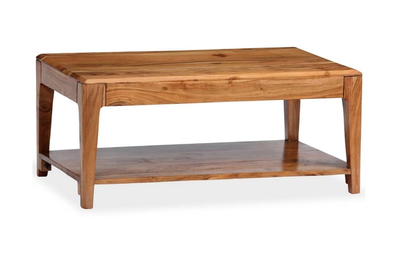 Soffbord massivt trä 88x50x38 cm - Brun - Möbler - Vardagsrum - Soffbord & vardagsrumsbord - Soffbord