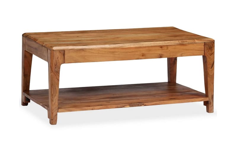 Soffbord massivt trä 88x50x38 cm - Brun - Möbler - Vardagsrum - Soffbord & vardagsrumsbord - Soffbord