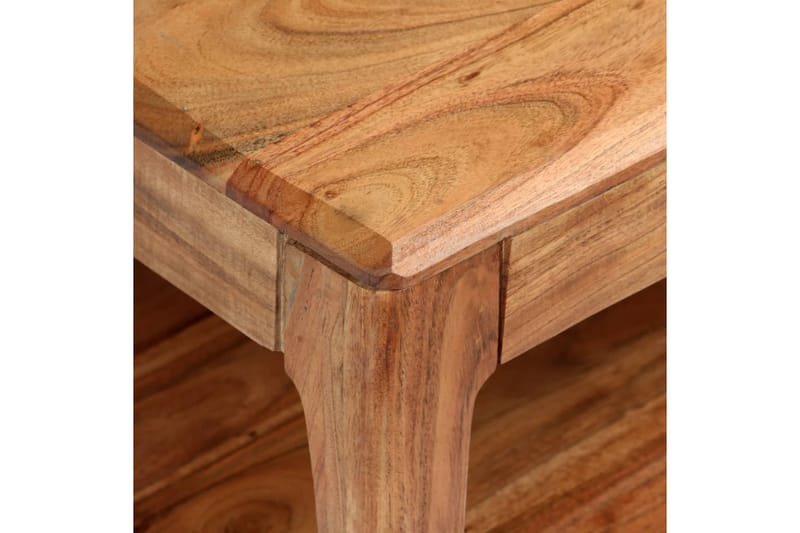 Soffbord massivt trä 88x50x38 cm - Brun - Möbler - Vardagsrum - Soffbord & vardagsrumsbord - Soffbord