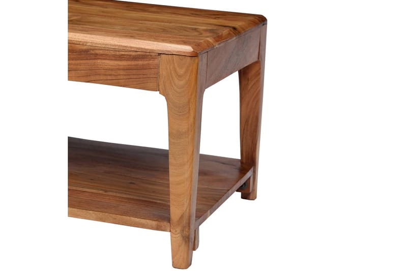 Soffbord massivt trä 88x50x38 cm - Brun - Möbler - Vardagsrum - Soffbord & vardagsrumsbord - Soffbord