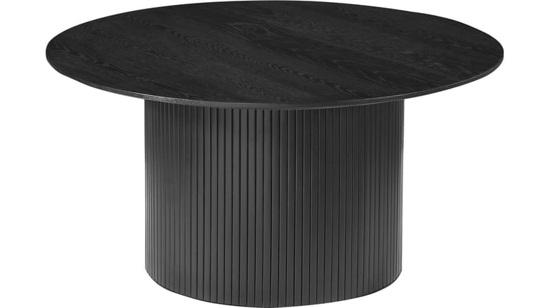 Soffbord Odmark 90 cm, Svart askfaner