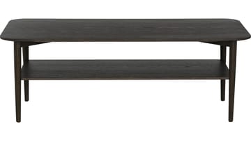 Soffbord Ravik med Hylla 135x65 cm - Brunlackad - Möbler - Vardagsrum - Soffbord & vardagsrumsbord - Soffbord
