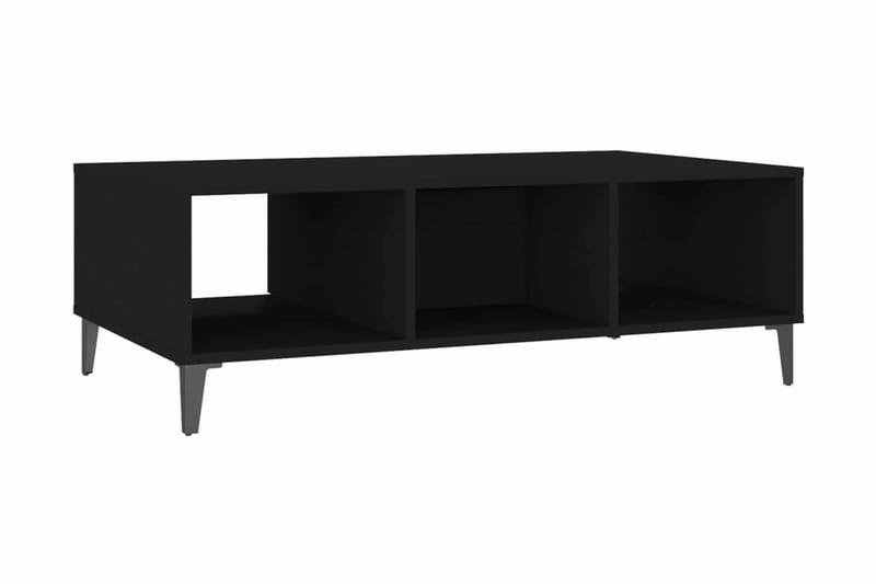 Soffbord svart 103,5x60x35 cm spånskiva - Svart - Möbler - Vardagsrum - Soffbord & vardagsrumsbord - Soffbord