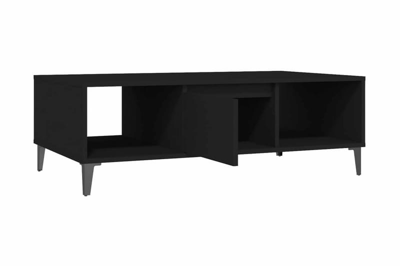 Soffbord svart 103,5x60x35 cm spånskiva - Svart - Möbler - Vardagsrum - Soffbord & vardagsrumsbord - Soffbord