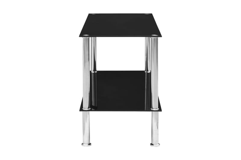 Soffbord svart 110x43x60 cm härdat glas - Soffbord - Bord