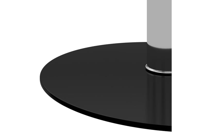 Soffbord svart 40 cm härdat glas - Svart - Bord - Satsbord