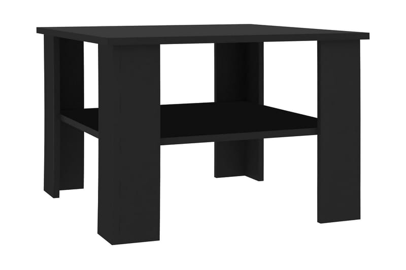 Soffbord svart 60x60x42 cm spånskiva - Svart - Möbler - Vardagsrum - Soffbord & vardagsrumsbord - Soffbord