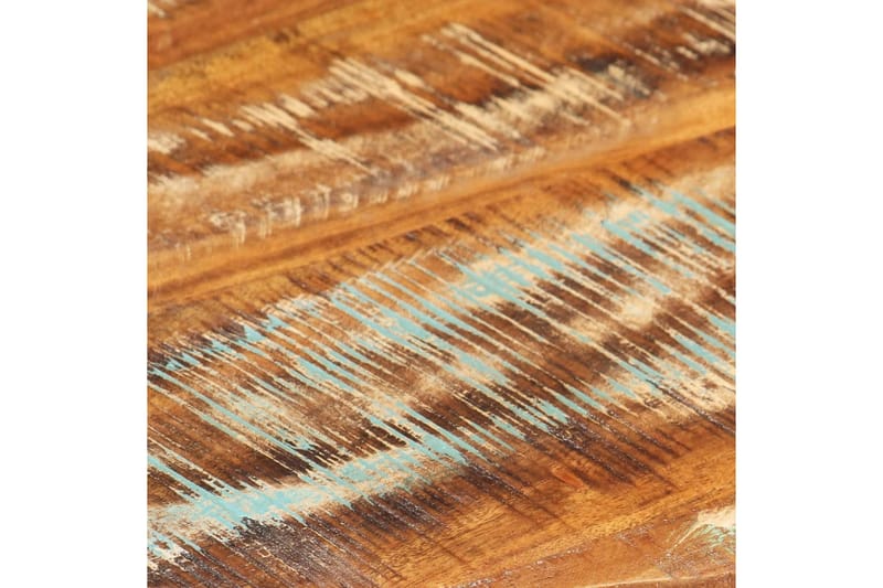 Soffbord svart 68x68x30 cm massivt återvunnet trä - Brun - Soffbord - Bord
