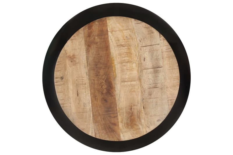 Soffbord svart 68x68x30 cm massivt mangoträ - Brun - Möbler - Vardagsrum - Soffbord & vardagsrumsbord - Soffbord