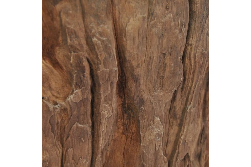Soffbord teak glas 50x40 cm - Möbler - Vardagsrum - Soffbord & vardagsrumsbord - Soffbord