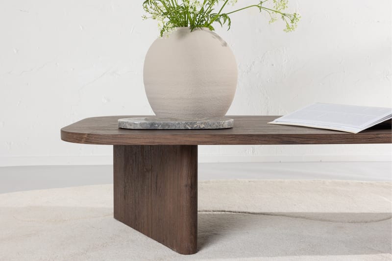 Soffbord Venture Home Grönvik Soffbord 130x65 cm Mocca Mocca - Möbler - Vardagsrum - Soffbord & vardagsrumsbord - Soffbord