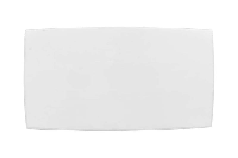 Soffbord vit 110x60x40 cm massiv furu - Vit - Soffbord - Bord