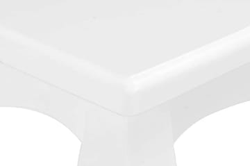 Soffbord vit 110x60x40 cm massiv furu - Vit - Möbler - Vardagsrum - Soffbord & vardagsrumsbord - Soffbord