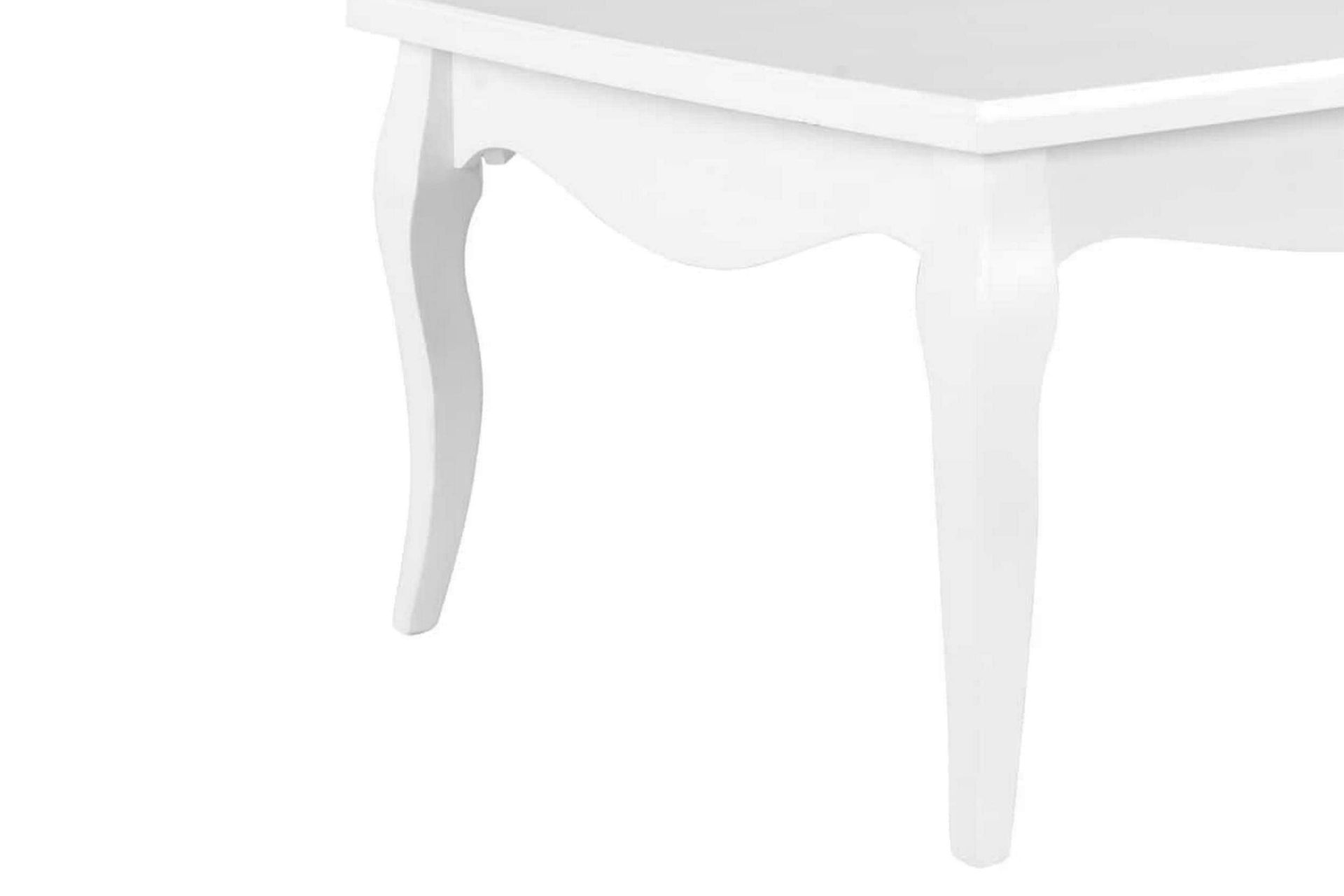 Soffbord vit 110x60x40 cm massiv furu - Vit - Möbler - Vardagsrum - Soffbord & vardagsrumsbord - Soffbord