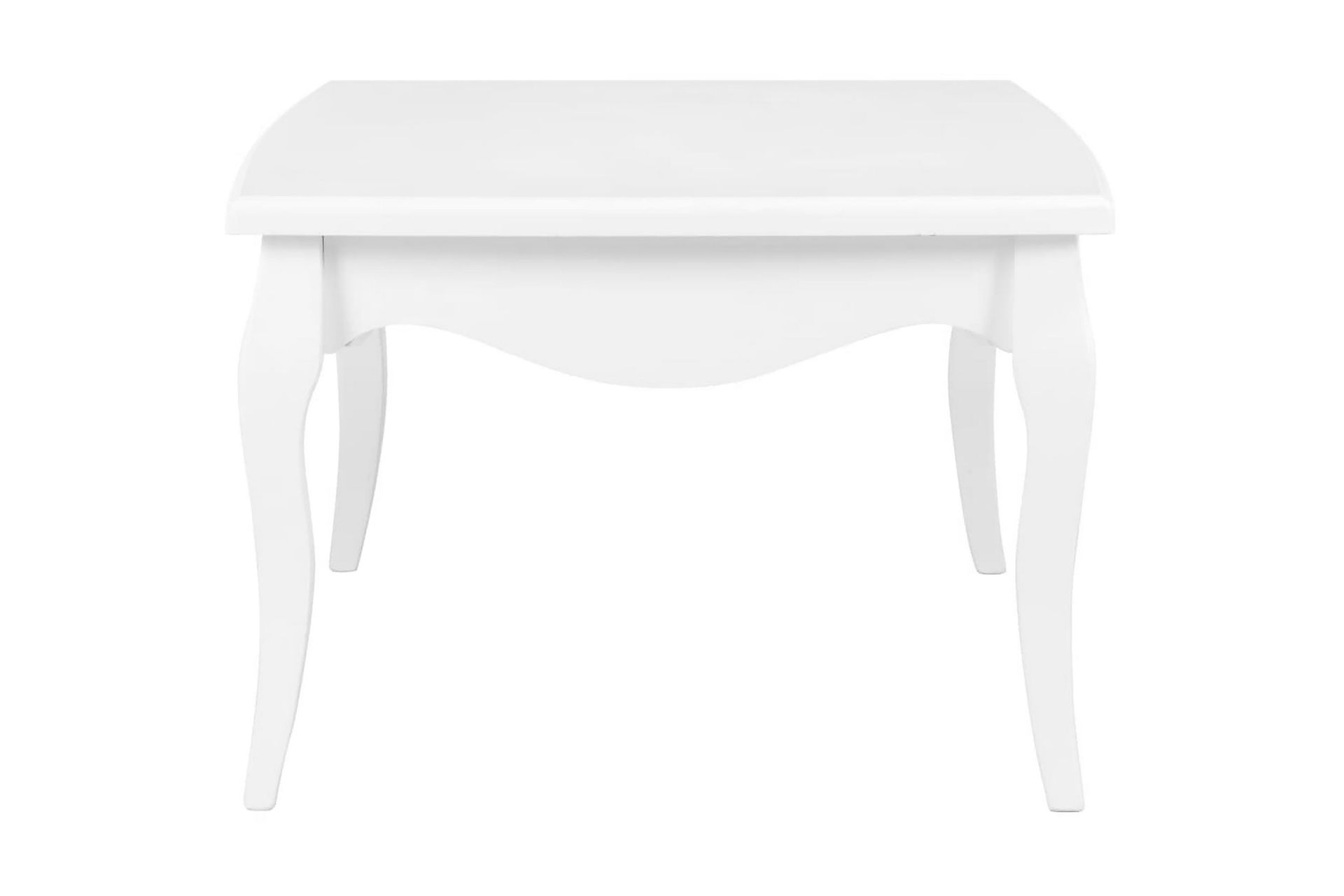 Soffbord vit 110x60x40 cm massiv furu - Vit - Möbler - Vardagsrum - Soffbord & vardagsrumsbord - Soffbord