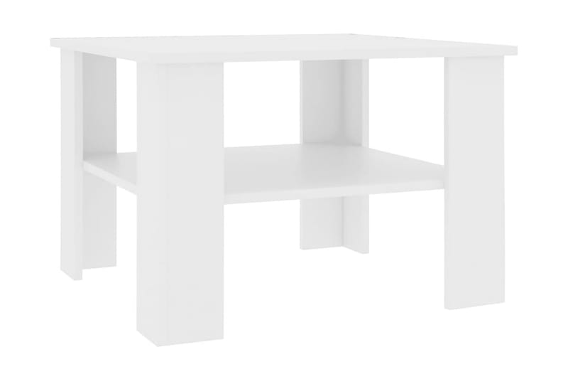 Soffbord vit 60x60x42 cm spånskiva - Vit - Möbler - Vardagsrum - Soffbord & vardagsrumsbord - Soffbord