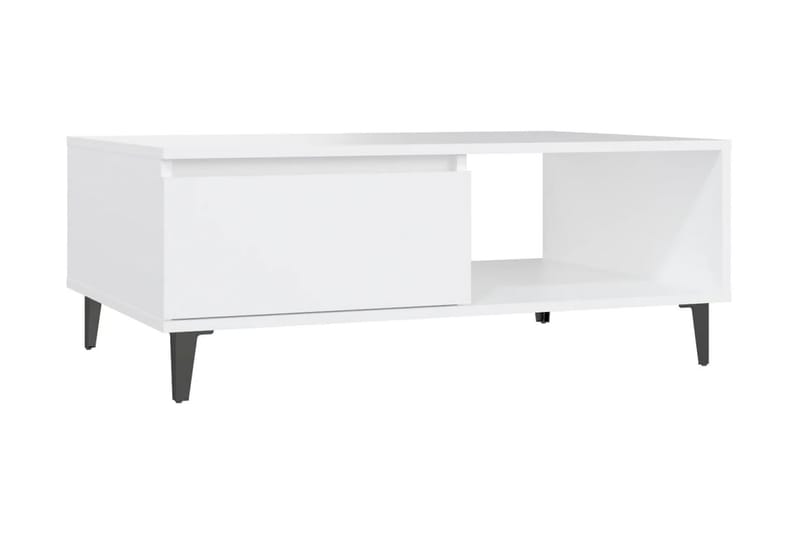 Soffbord vit 90x60x35 cm spånskiva - Vit - Möbler - Vardagsrum - Soffbord & vardagsrumsbord - Soffbord