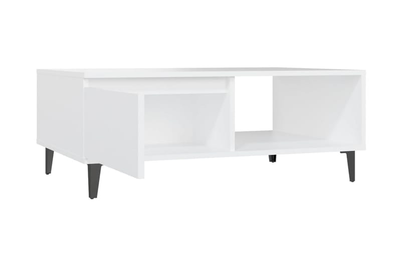 Soffbord vit 90x60x35 cm spånskiva - Vit - Möbler - Vardagsrum - Soffbord & vardagsrumsbord - Soffbord
