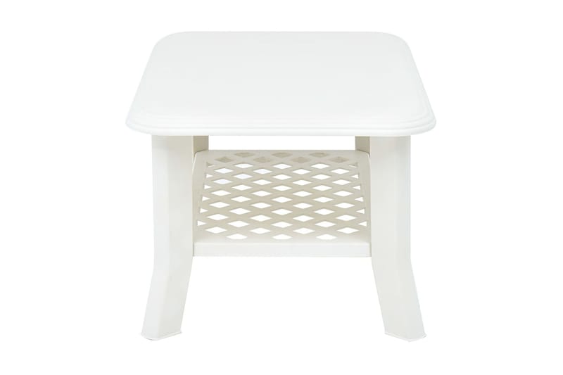 Soffbord vit 90x60x46 cm plast - Vit - Möbler - Vardagsrum - Soffbord & vardagsrumsbord - Soffbord
