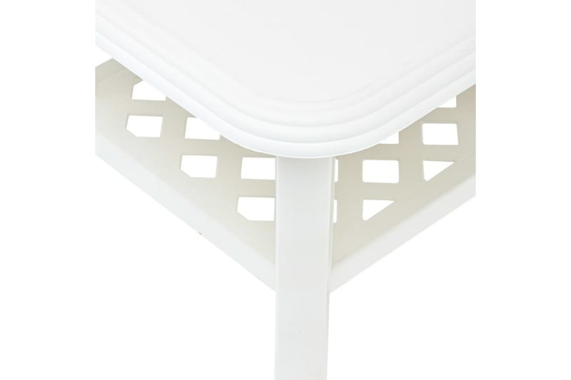 Soffbord vit 90x60x46 cm plast - Vit - Möbler - Vardagsrum - Soffbord & vardagsrumsbord - Soffbord