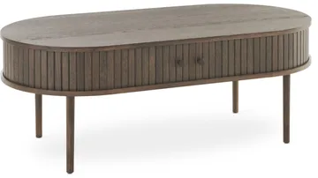 Soffbord Yngvar 120x60 cm - Brunlackad ek - Möbler - Vardagsrum - Soffbord & vardagsrumsbord - Soffbord