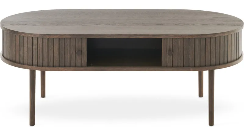 Soffbord Yngvar 120x60 cm - Brunlackad ek - Möbler - Vardagsrum - Soffbord & vardagsrumsbord - Soffbord