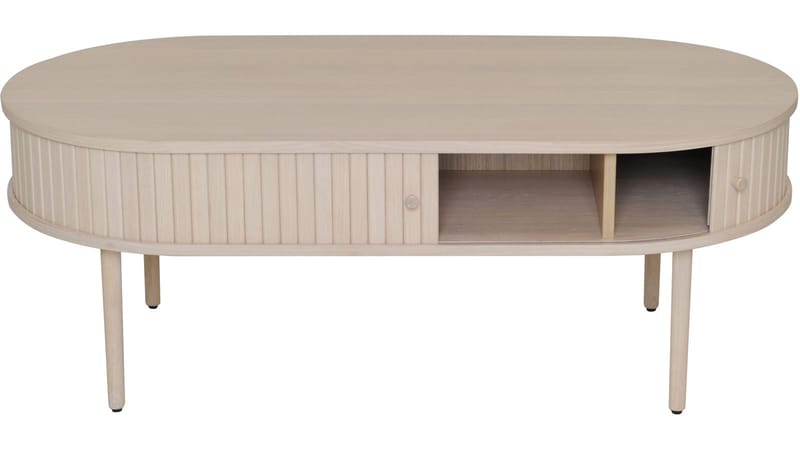 Soffbord Yngvar 120x60 cm - Vitpigmenterad ek - Möbler - Vardagsrum - Soffbord & vardagsrumsbord - Soffbord