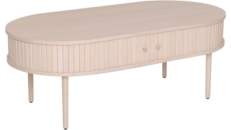 Soffbord Yngvar 120x60 cm - Vitpigmenterad ek - Möbler - Vardagsrum - Soffbord & vardagsrumsbord - Soffbord