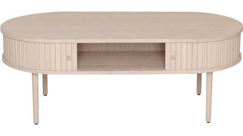 Soffbord Yngvar 120x60 cm - Vitpigmenterad ek - Möbler - Vardagsrum - Soffbord & vardagsrumsbord - Soffbord