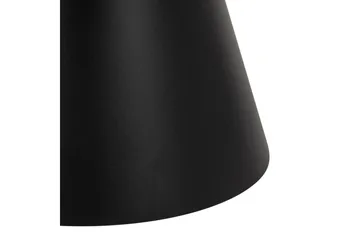 Soli Förlängingsbart Soffbord 66 cm Runt - Glas/Svart/Matt Svart - Möbler - Vardagsrum - Soffbord & vardagsrumsbord - Soffbord