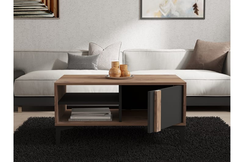Sonay Soffbord 90 cm Antracit - Möbler - Vardagsrum - Soffbord & vardagsrumsbord - Soffbord