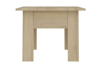 Soffbord sonoma-ek 55x55x42 cm spånskiva