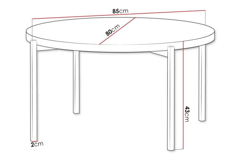 Staffin Soffbord Black - Möbler - Vardagsrum - Soffbord & vardagsrumsbord - Soffbord