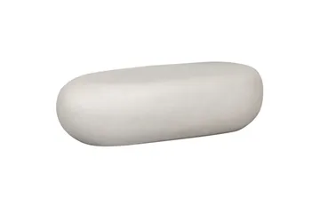 Soffbord Sten - Vit, 28x100x43 cm - Möbler - Vardagsrum - Soffbord & vardagsrumsbord - Soffbord