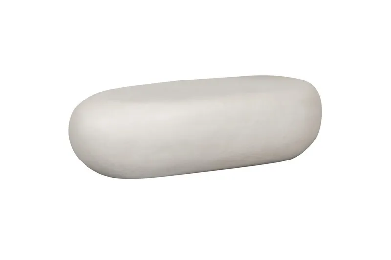 Soffbord Sten - Vit, 28x100x43 cm - Möbler - Vardagsrum - Soffbord & vardagsrumsbord - Soffbord