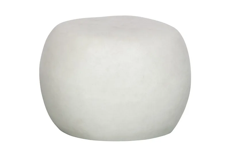 Soffbord Sten, Vit, 35x50x50 cm