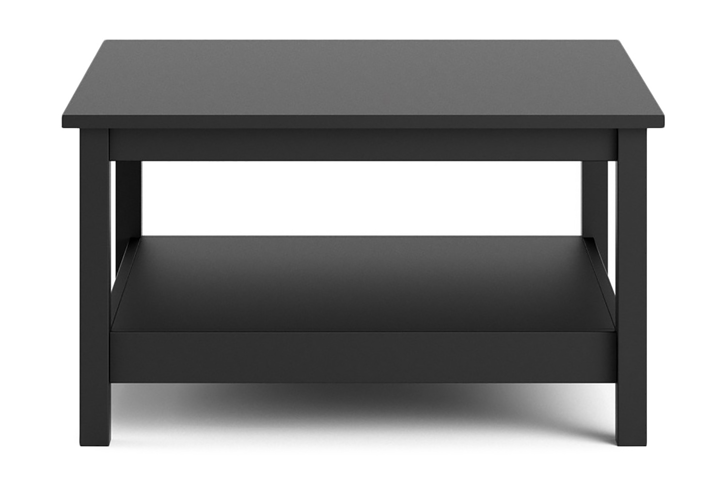 stolfers soffbord 81 cm svart -