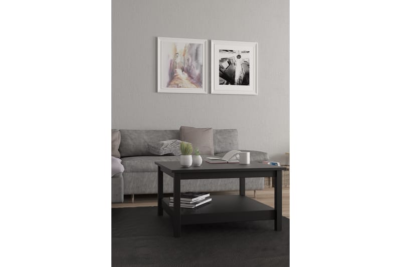 STOLFERS Soffbord 81 cm Svart - Möbler - Vardagsrum - Soffbord & vardagsrumsbord - Soffbord